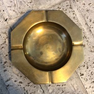 Vintage brass ashtray/trinket dish